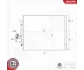 ESEN SKV Kondenz�tor klimatizace ESN 86SKV120, 86SKV120