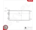 Kondenz�tor klimatizace&nbsp;ESEN SKV&nbsp;&dash;&nbsp;ESN 86SKV136