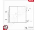 ESEN SKV Kondenz�tor klimatizace ESN 86SKV143, 86SKV143