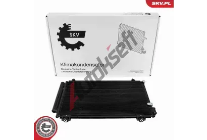 ESEN SKV Kondenzátor klimatizace ESN 86SKV165, 86SKV165 ESEN SKV Kondenzátor klimatizace ESN 86SKV165, 86SKV165