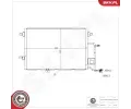 Kondenz�tor klimatizace&nbsp;ESEN SKV&nbsp;&dash;&nbsp;ESN 86SKV169