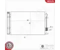 ESEN SKV Kondenz�tor klimatizace ESN 86SKV200, 86SKV200
