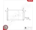 Kondenz�tor klimatizace&nbsp;ESEN SKV&nbsp;&dash;&nbsp;ESN 86SKV202