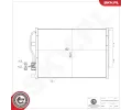 Kondenz�tor klimatizace&nbsp;ESEN SKV&nbsp;&dash;&nbsp;ESN 86SKV211