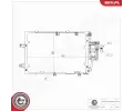 ESEN SKV Kondenz�tor klimatizace ESN 86SKV229, 86SKV229