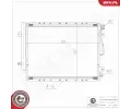 ESEN SKV Kondenz�tor klimatizace ESN 86SKV236, 86SKV236