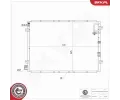 ESEN SKV Kondenz�tor klimatizace ESN 86SKV239, 86SKV239