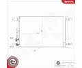 ESEN SKV Kondenztor klimatizace ESN 86SKV253, 86SKV253
