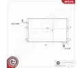ESEN SKV Kondenztor klimatizace ESN 86SKV260, 86SKV260