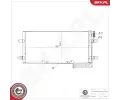 Kondenz�tor klimatizace&nbsp;ESEN SKV&nbsp;&dash;&nbsp;ESN 86SKV290