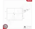 ESEN SKV Kondenztor klimatizace ESN 86SKV295, 86SKV295