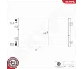 ESEN SKV Kondenz�tor klimatizace ESN 86SKV300, 86SKV300