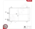 ESEN SKV Kondenz�tor klimatizace ESN 86SKV317, 86SKV317