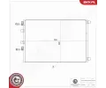 ESEN SKV Kondenztor klimatizace ESN 86SKV440, 86SKV440
