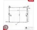ESEN SKV Kondenz�tor klimatizace ESN 86SKV487, 86SKV487