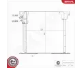 ESEN SKV Kondenztor klimatizace ESN 86SKV510, 86SKV510