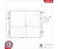 ESEN SKV Kondenz�tor klimatizace ESN 86SKV516, 86SKV516