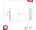 Kondenz�tor klimatizace&nbsp;ESEN SKV&nbsp;&dash;&nbsp;ESN 86SKV553