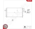 Kondenz�tor klimatizace&nbsp;ESEN SKV&nbsp;&dash;&nbsp;ESN 86SKV555