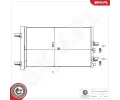 Kondenz�tor klimatizace&nbsp;ESEN SKV&nbsp;&dash;&nbsp;ESN 86SKV588
