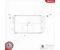 ESEN SKV Kondenztor klimatizace ESN 86SKV618, 86SKV618