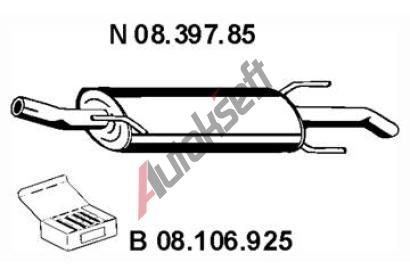 EBERSPCHER Zadn tlumi vfuku ESR 08.397.85, 08.397.85