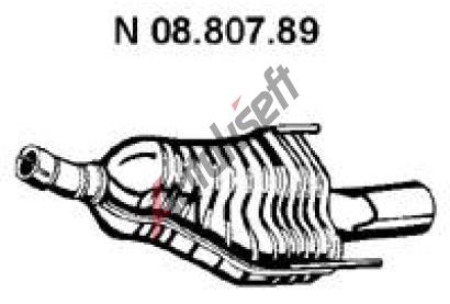 EBERSPCHER Zadn tlumi vfuku ESR 08.807.89, 08.807.89
