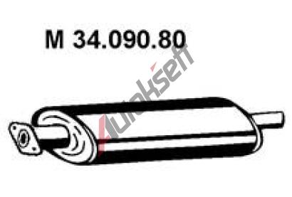 EBERSPCHER Stedn tlumi vfuku ESR 34.090.80, 34.090.80