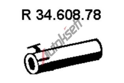 EBERSPCHER Vfukov trubka ESR 34.608.78, 34.608.78