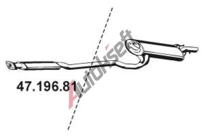 EBERSPCHER Stedn tlumi vfuku ESR 47.196.81, 47.196.81