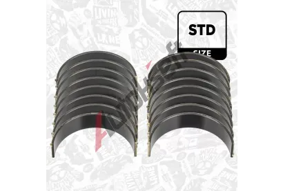 ET ENGINETEAM Ojni�n� lo�iska - sada ETE LP007700, LP007700