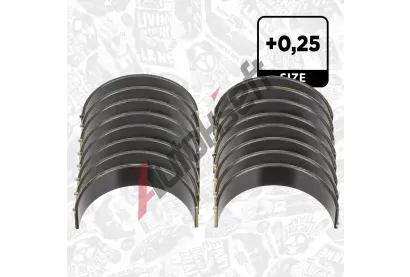 ET ENGINETEAM Ojni�n� lo�iska - sada ETE LP007725, LP007725