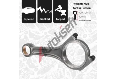 ET ENGINETEAM Ojnice ETE OM0082, OM0082 ET ENGINETEAM Ojnice ETE OM0082, OM0082