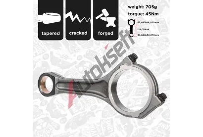 ET ENGINETEAM Ojnice ETE OM0084, OM0084 ET ENGINETEAM Ojnice ETE OM0084, OM0084