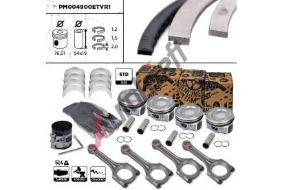 ET ENGINETEAM Sada pístu ETE PM004900ETVR1, PM004900ETVR1 ET ENGINETEAM Sada pístu ETE PM004900ETVR1, PM004900ETVR1