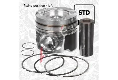 ET ENGINETEAM Píst ETE PM008300, PM008300 ET ENGINETEAM Píst ETE PM008300, PM008300