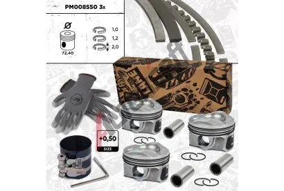 ET ENGINETEAM Sada p�stu ETE PM008550VR2, PM008550VR2