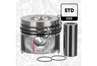 ET ENGINETEAM Píst ETE PM016100, PM016100 ET ENGINETEAM Píst ETE PM016100, PM016100