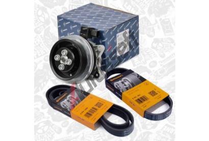 ET ENGINETEAM Vodní pumpa klínového drážkového řemenu ETE PW0010VR1, PW0010VR1 ET ENGINETEAM Vodní pumpa klínového drážkového řemenu ETE PW0010VR1, PW0010VR1