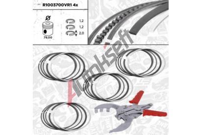 ET ENGINETEAM Sada pístních kroužků ETE R1003700VR1, R1003700VR1 ET ENGINETEAM Sada pístních kroužků ETE R1003700VR1, R1003700VR1