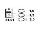 ET ENGINETEAM Sada pstnch krouk ETE R1005700, R1005700