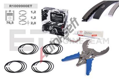 ET ENGINETEAM Sada pístních kroužků ETE R1009900ET, R1009900ET ET ENGINETEAM Sada pístních kroužků ETE R1009900ET, R1009900ET