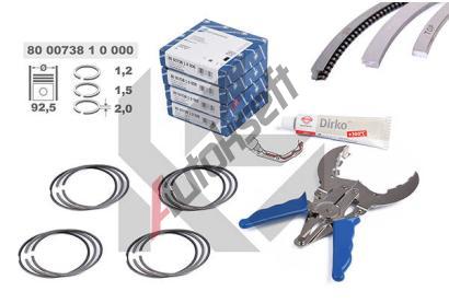 ET ENGINETEAM Sada pístních kroužků ETE R1010300KS, R1010300KS ET ENGINETEAM Sada pístních kroužků ETE R1010300KS, R1010300KS