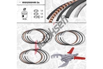 ET ENGINETEAM Sada pístních kroužků ETE R1012100VR1, R1012100VR1 ET ENGINETEAM Sada pístních kroužků ETE R1012100VR1, R1012100VR1