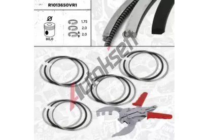 ET ENGINETEAM Sada p�stn�ch krou�k� boxET � service kit ETE R1013650VR1, R1013650VR1
