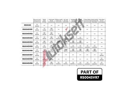 ET ENGINETEAM Sada rozvodov�ho �et�zu ETE RS0045VR7, RS0045VR7
