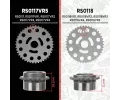 ET ENGINETEAM Sada rozvodov�ho �et�zu boxET � service kit ETE RS0117VR5, RS0117VR5