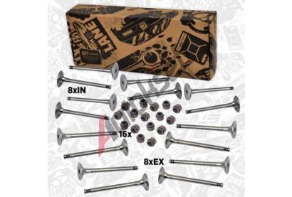 ET ENGINETEAM Sada ventilů, sací/výfukový ventil ETE VS0008, VS0008 ET ENGINETEAM Sada ventilů, sací/výfukový ventil ETE VS0008, VS0008