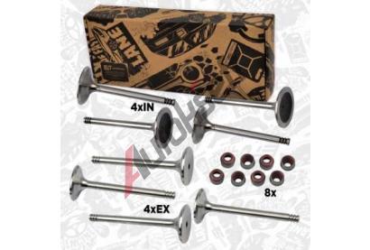 ET ENGINETEAM Sada ventilů, sací/výfukový ventil ETE VS0009, VS0009 ET ENGINETEAM Sada ventilů, sací/výfukový ventil ETE VS0009, VS0009