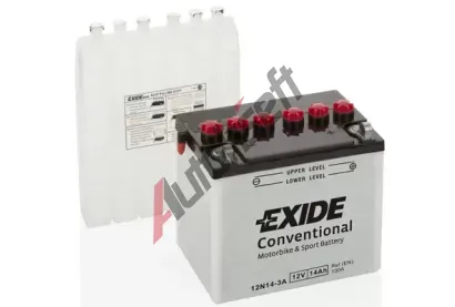 EXIDE 24Ah P, s. p. 220A, Bike Conventional EX 12N24-3A, 12N24-3A